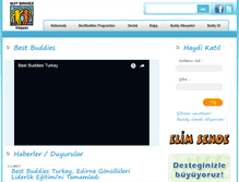 Tablet Screenshot of bestbuddiesturkey.org